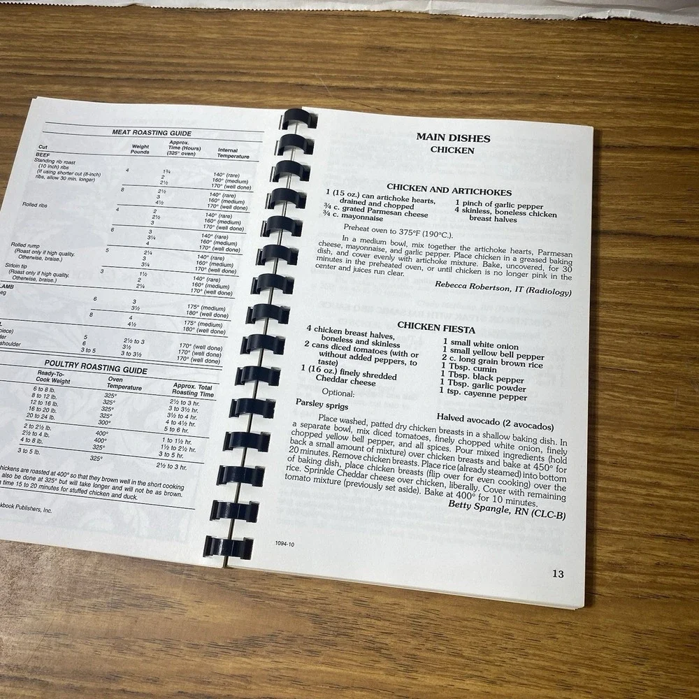 VTG Regional Cookbook VA NTHCS Our Journey To Magnet Local Recipes Comb Bound